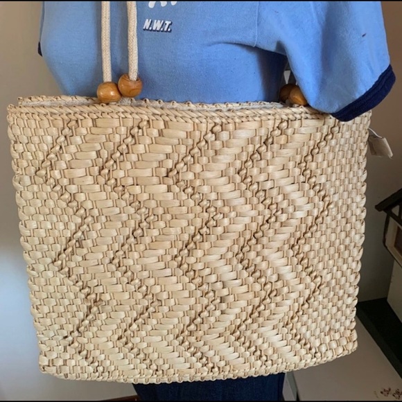 Vintage Woven Bag - Picture 2 of 4